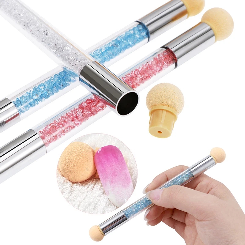 Kepala tajam bulat kepala spon - Blush Brush Kabuki ulasan dan harga