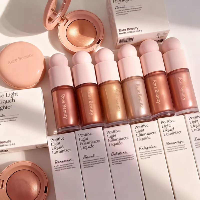 Paket Set Blush Cair dan Lumin - Rare Beauty Makeup Kit ulasan dan harga