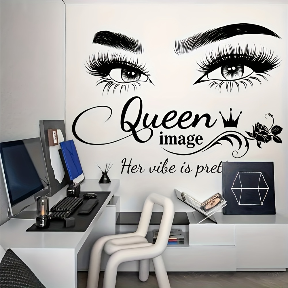 2 Buah Stiker Dinding Mawar Ma - Beauty Makeup Studio ulasan dan harga