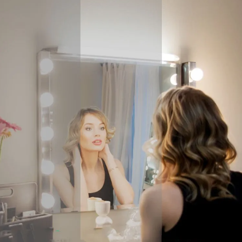 Cermin Rias LED dengan Lampu,  - Beauty Makeup Light ulasan dan harga