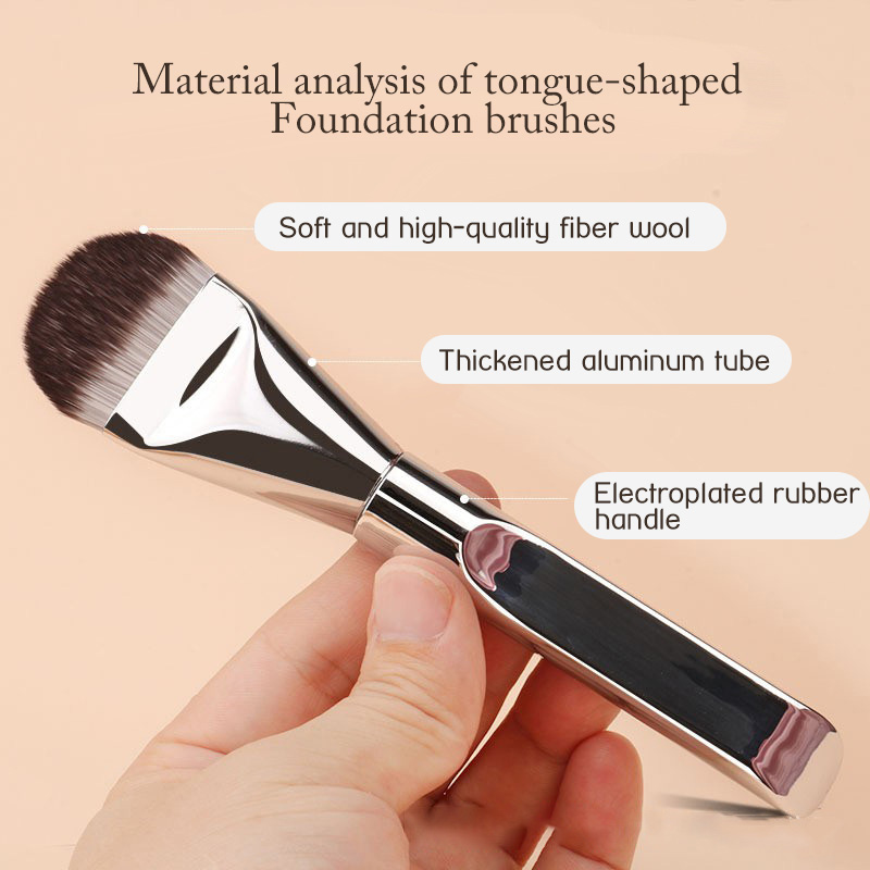 1 buah Kuas Foundation Tanpa G - Beauty Mark Makeup ulasan dan harga