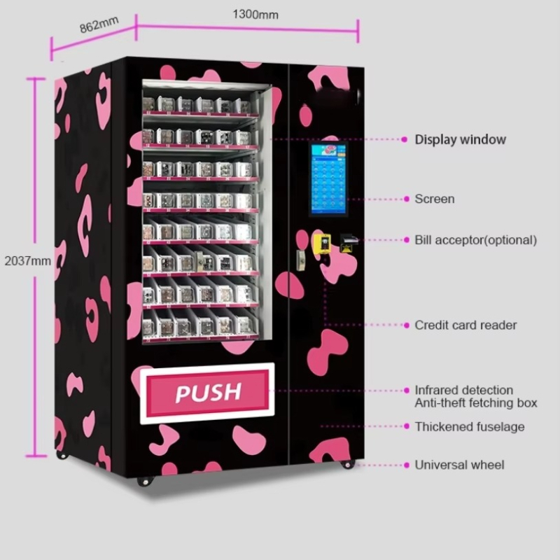 Mesin Penjual Otomatis Produk  - Beauty Makeup Stores ulasan dan harga